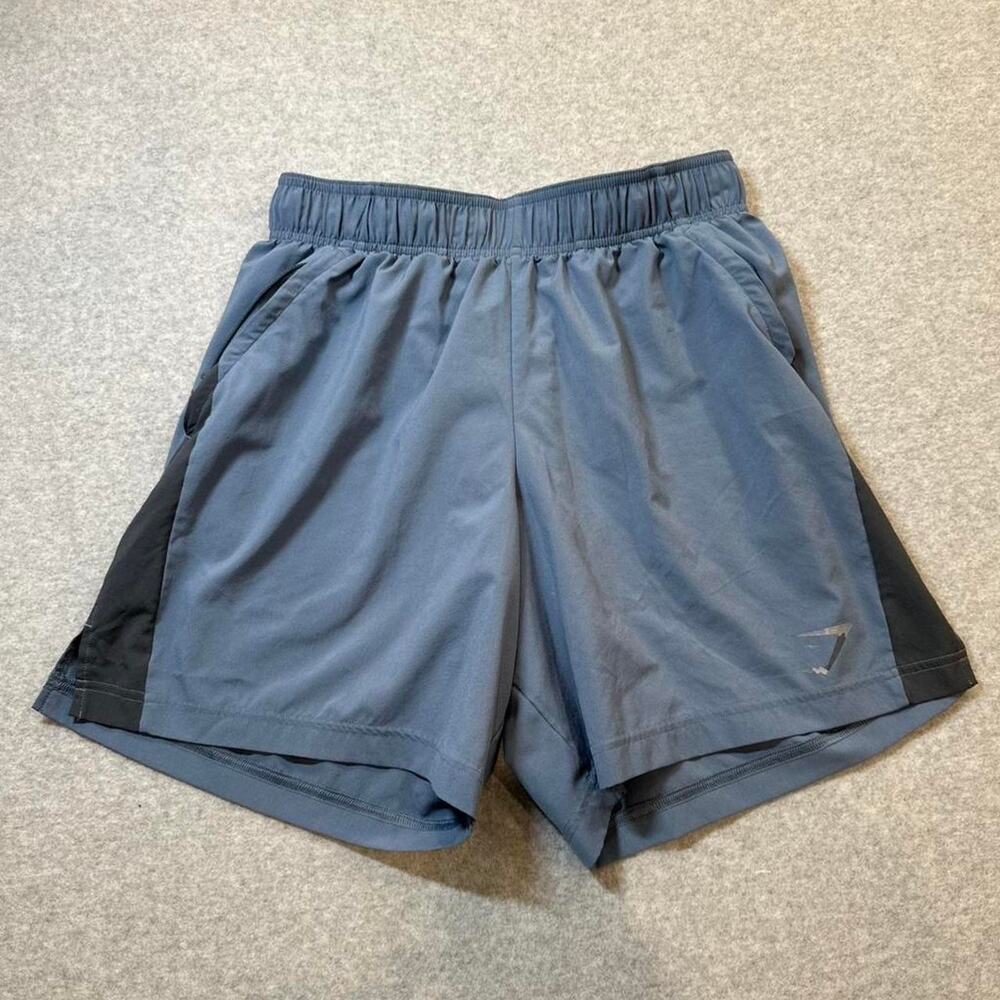 Gymshark blue running shorts